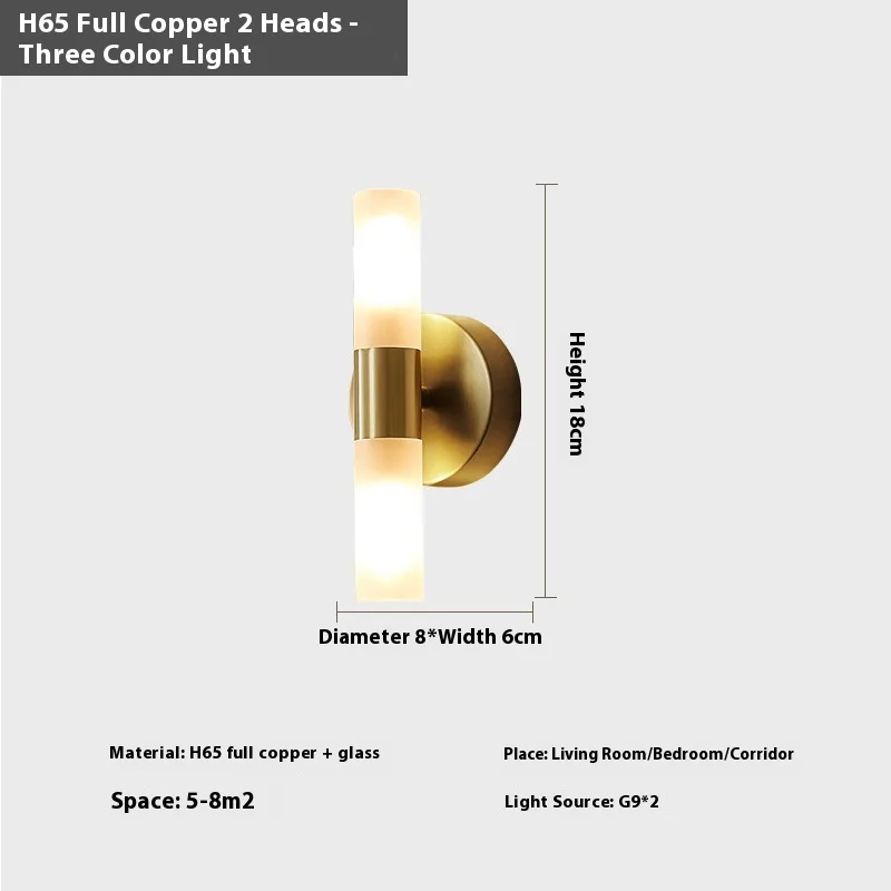 Living Room Background Bedroom Stair Aisle Wall Lamp