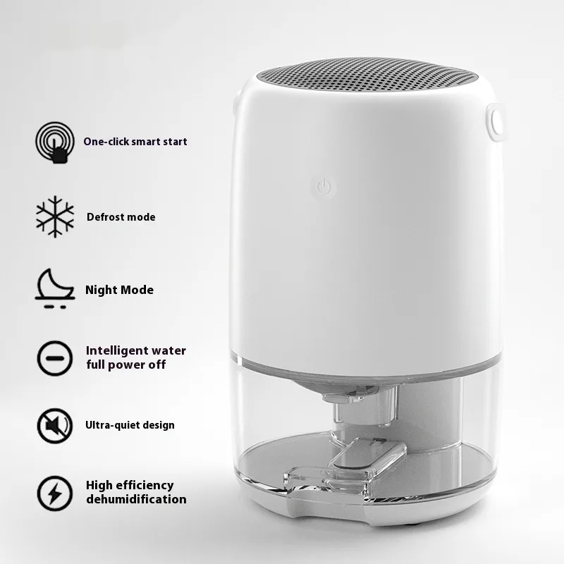 Bedroom Small Dry Air Purification Dehumidifier